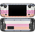 Striped Chevron Steam Deck Handheld Gaming Computer Skin